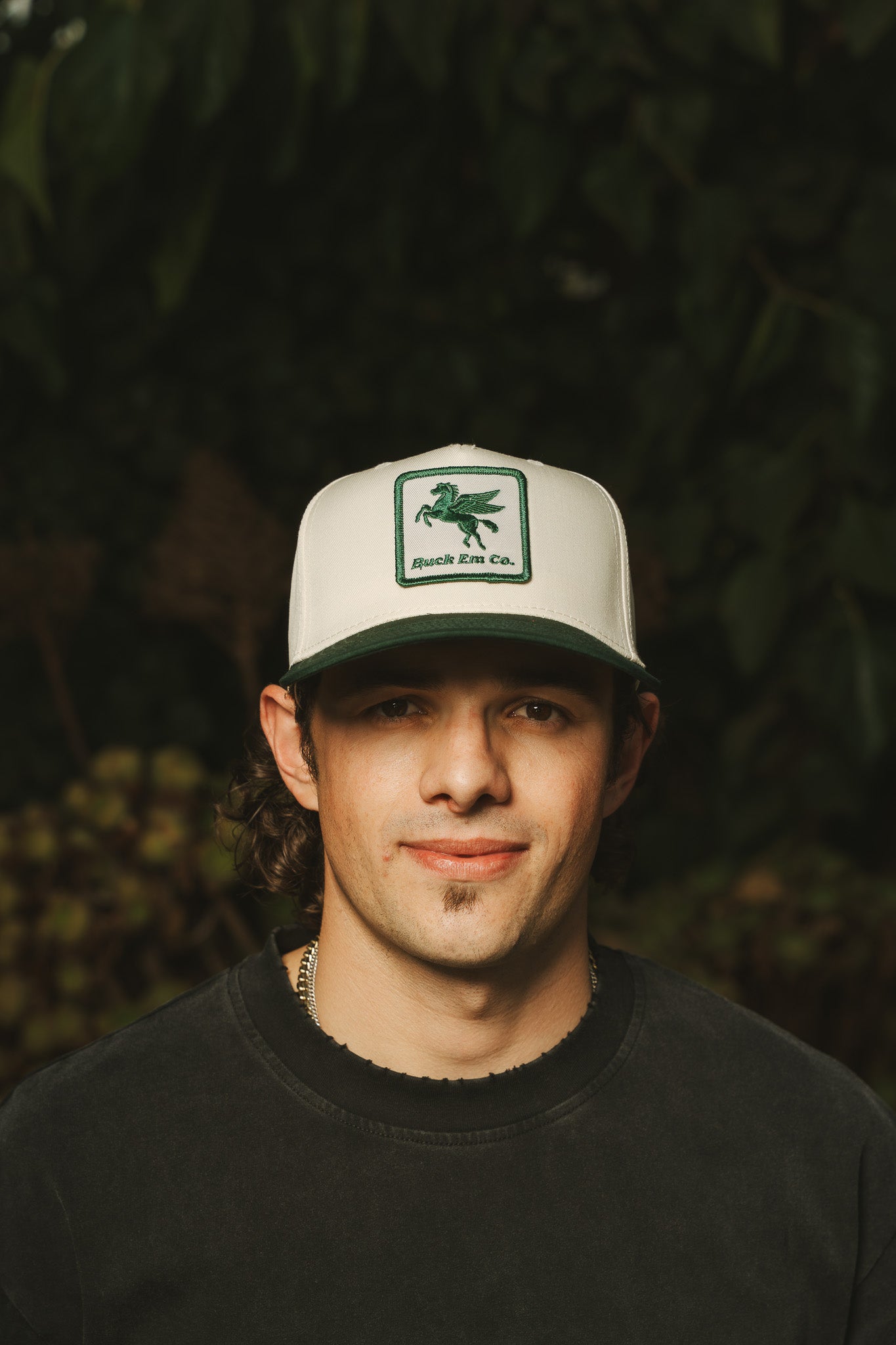 Pegasus Patch (Green/Natural Trucker Cap)