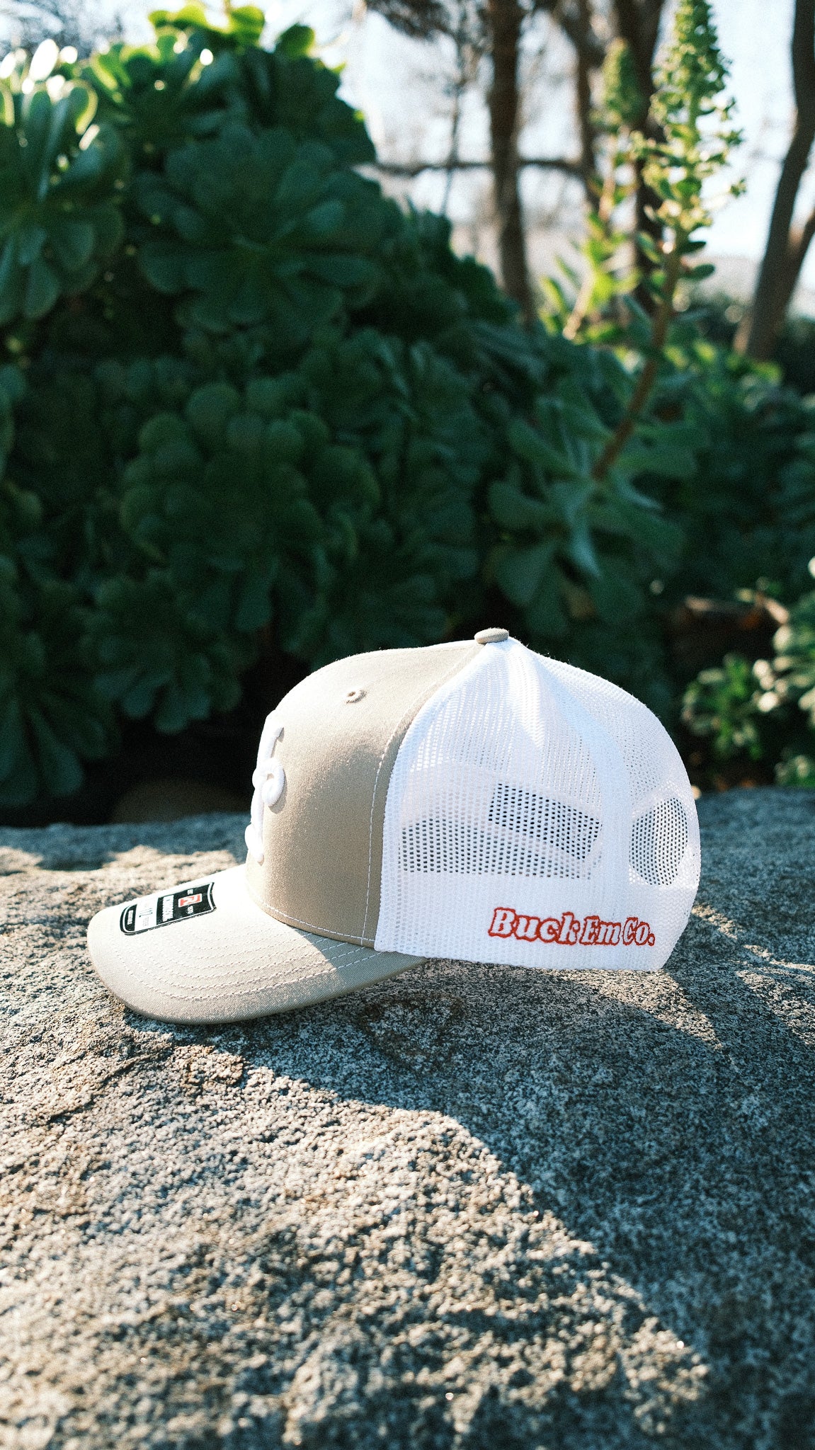 LH Cap (Khaki/White Classic Fit Cap)
