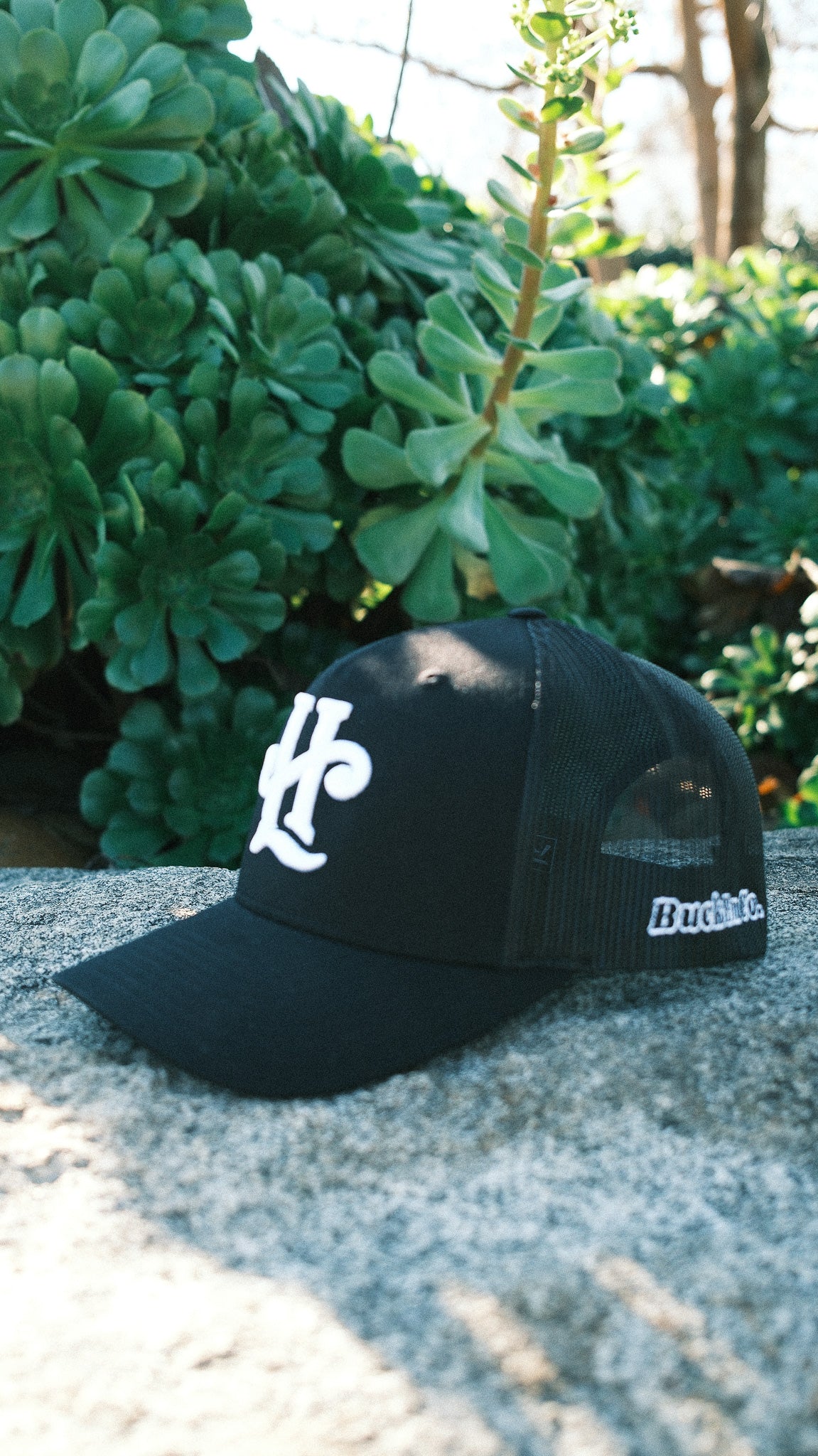 LH Cap (Black Classic Fit Trucker Cap)