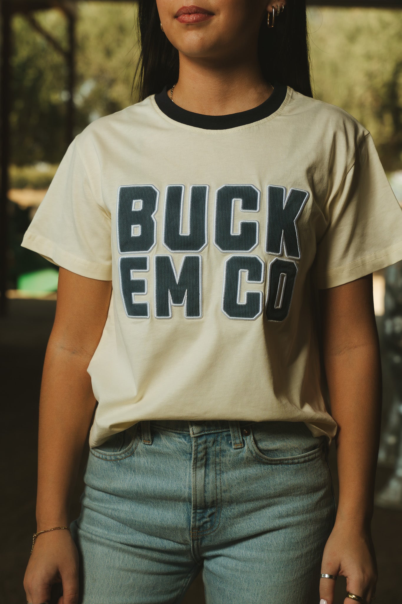 Corduroy Patch Tee (Women's Fit)