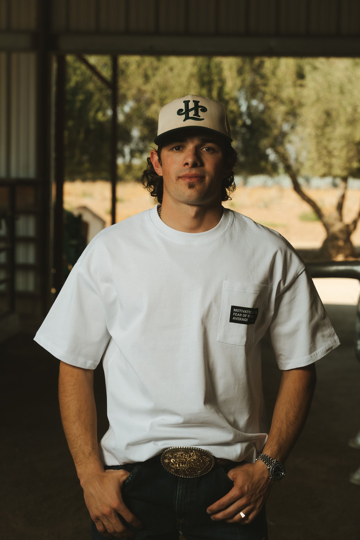 White Pocket Tee