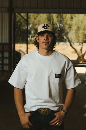 White Pocket Tee
