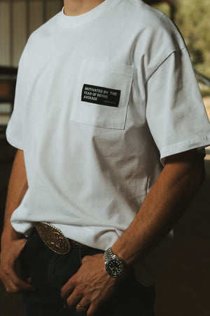 White Pocket Tee