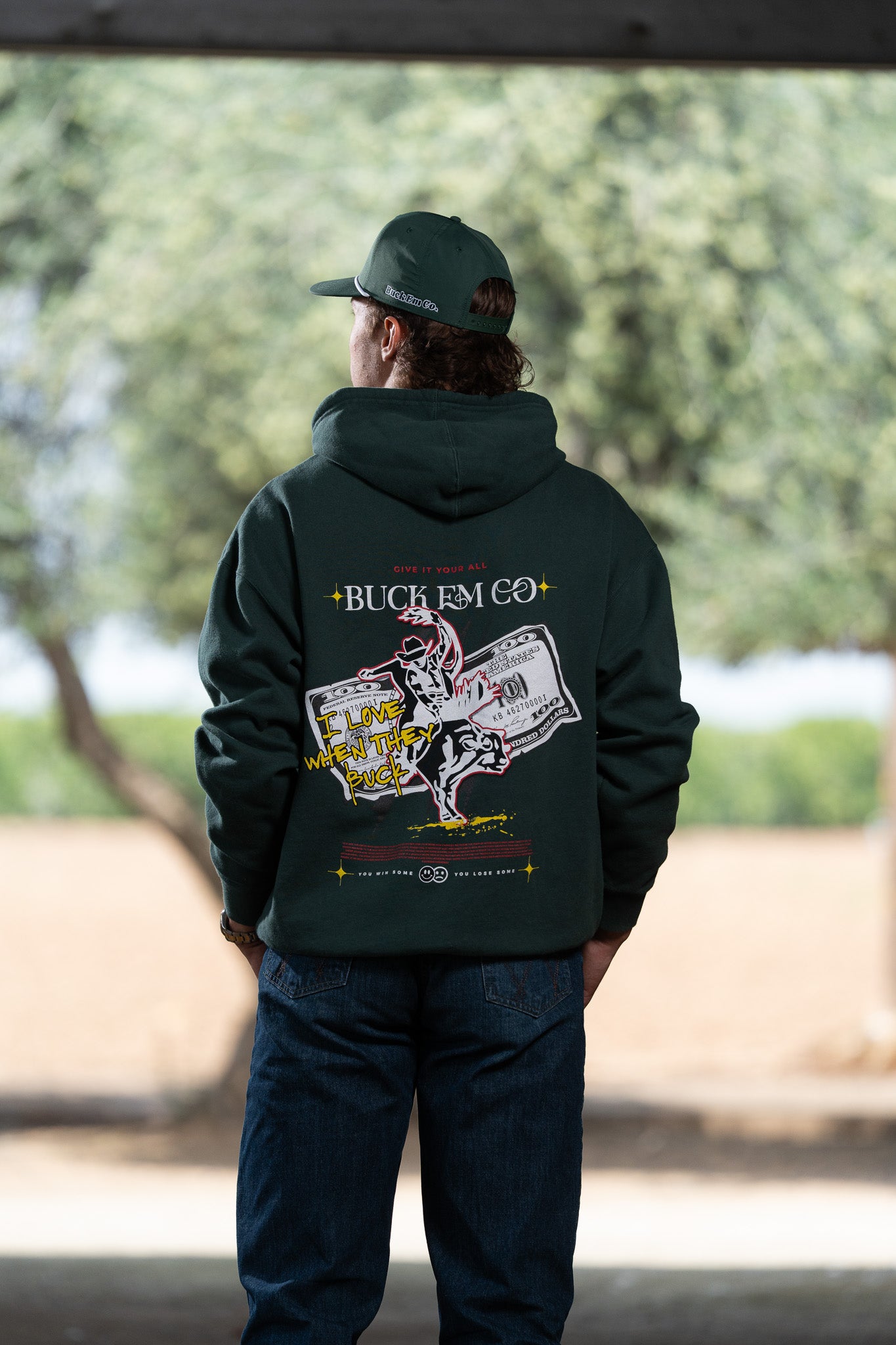 I Love When They Buck (HOODIE)