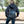 BUCK EM BRONC (BLUE HOODIE)