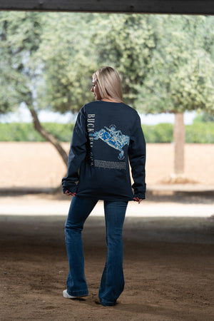 BUCK EM BRONC (Long-Sleeve)