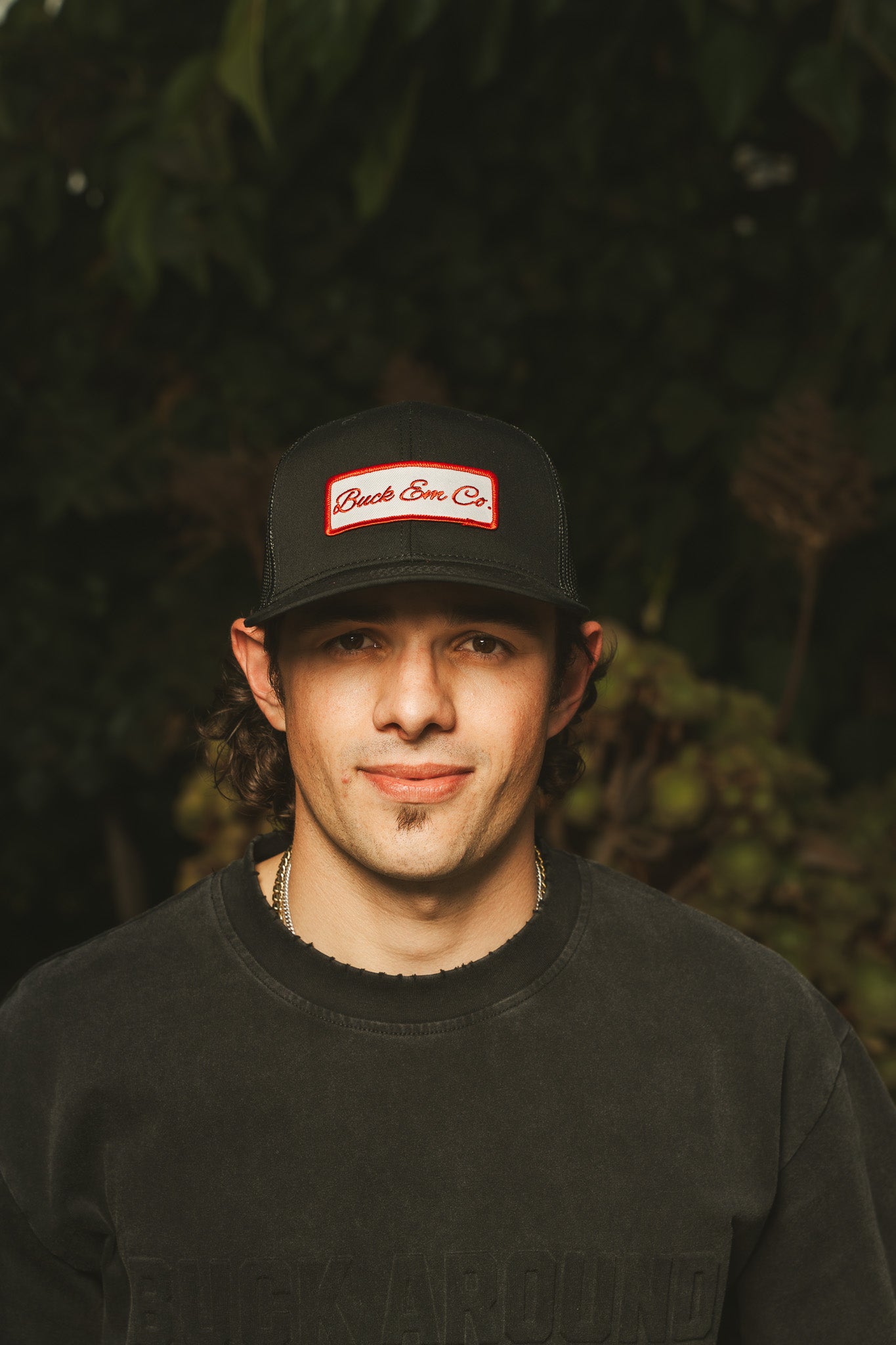 Buck Em Script (Classic Fit - Black Mesh Cap)