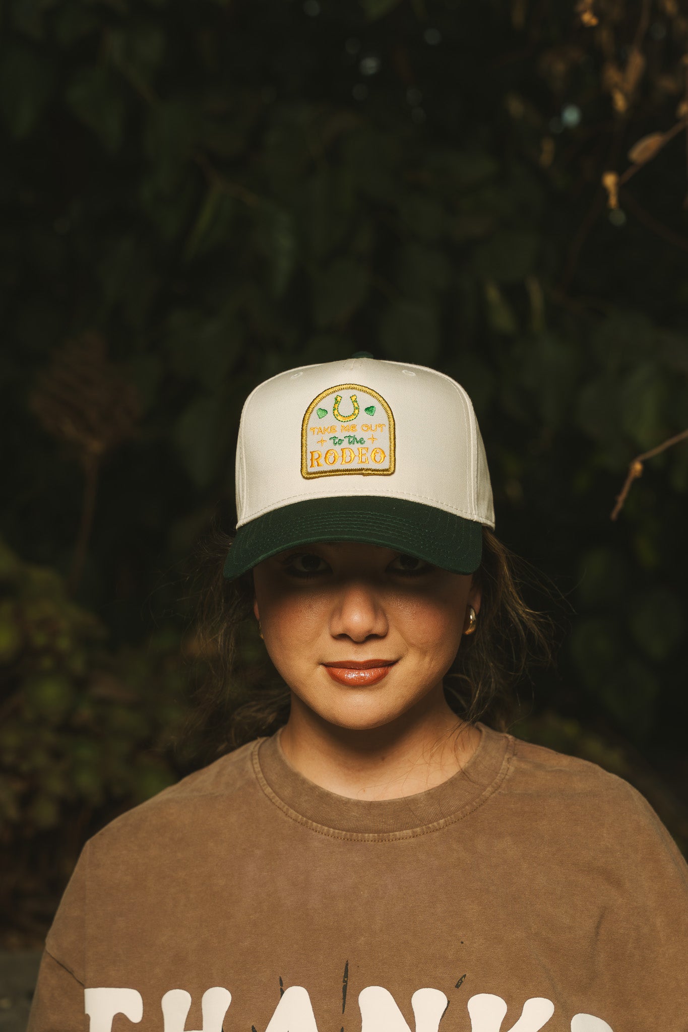 Take Me Out to the Rodeo - Green Trucker Cap