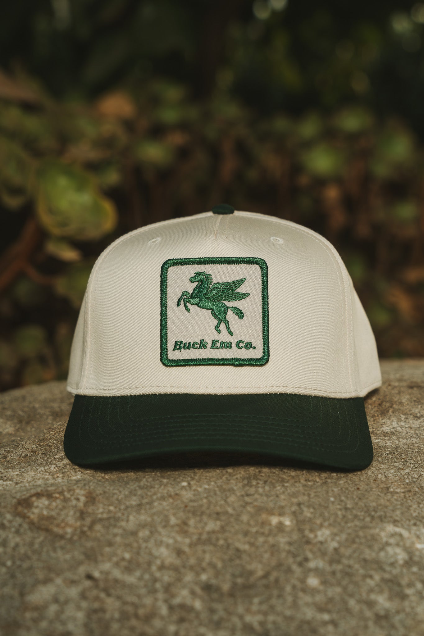 Pegasus Patch (Green/Natural Trucker Cap)