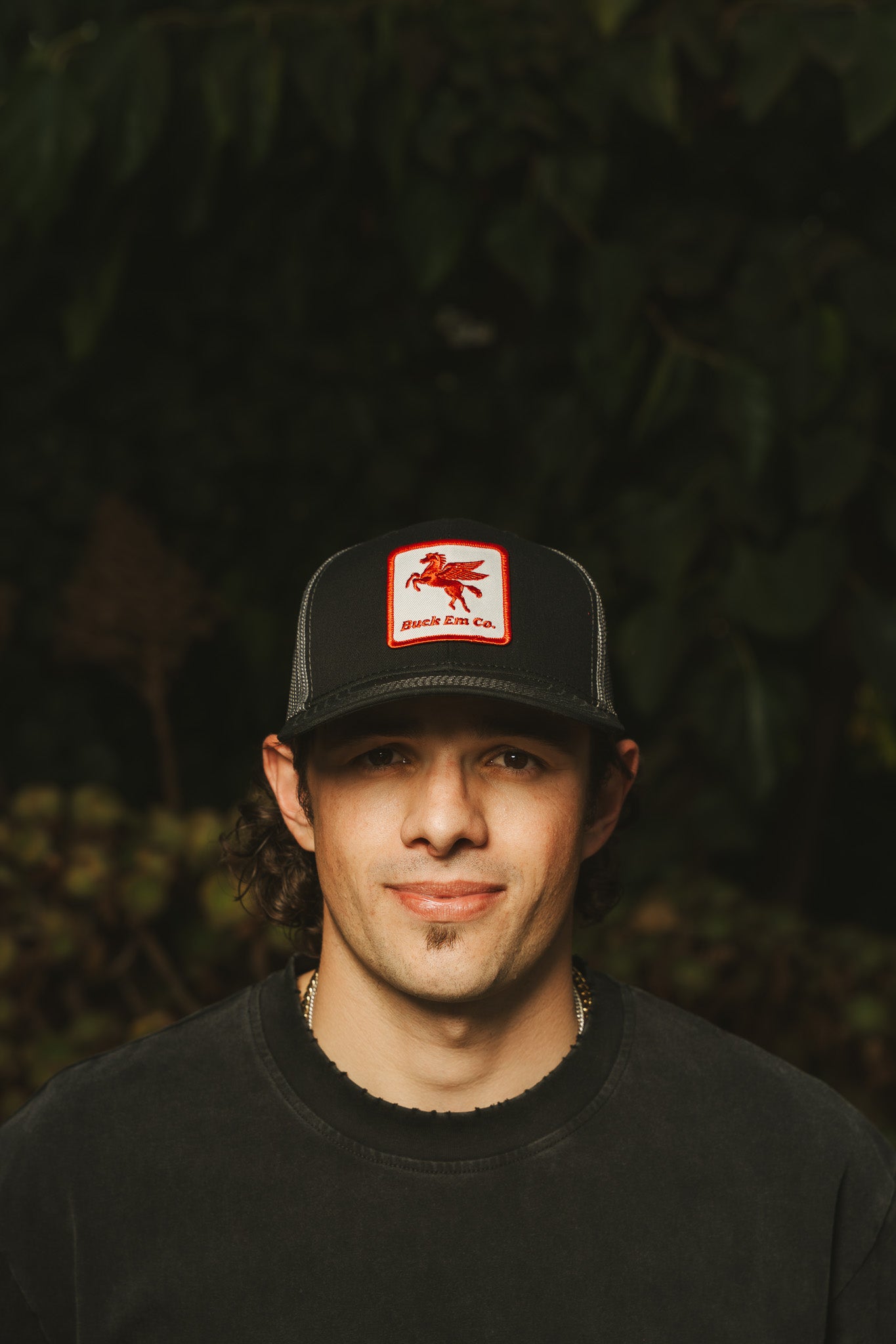 Pegasus (Classic Fit - Black/Grey Mesh Cap)