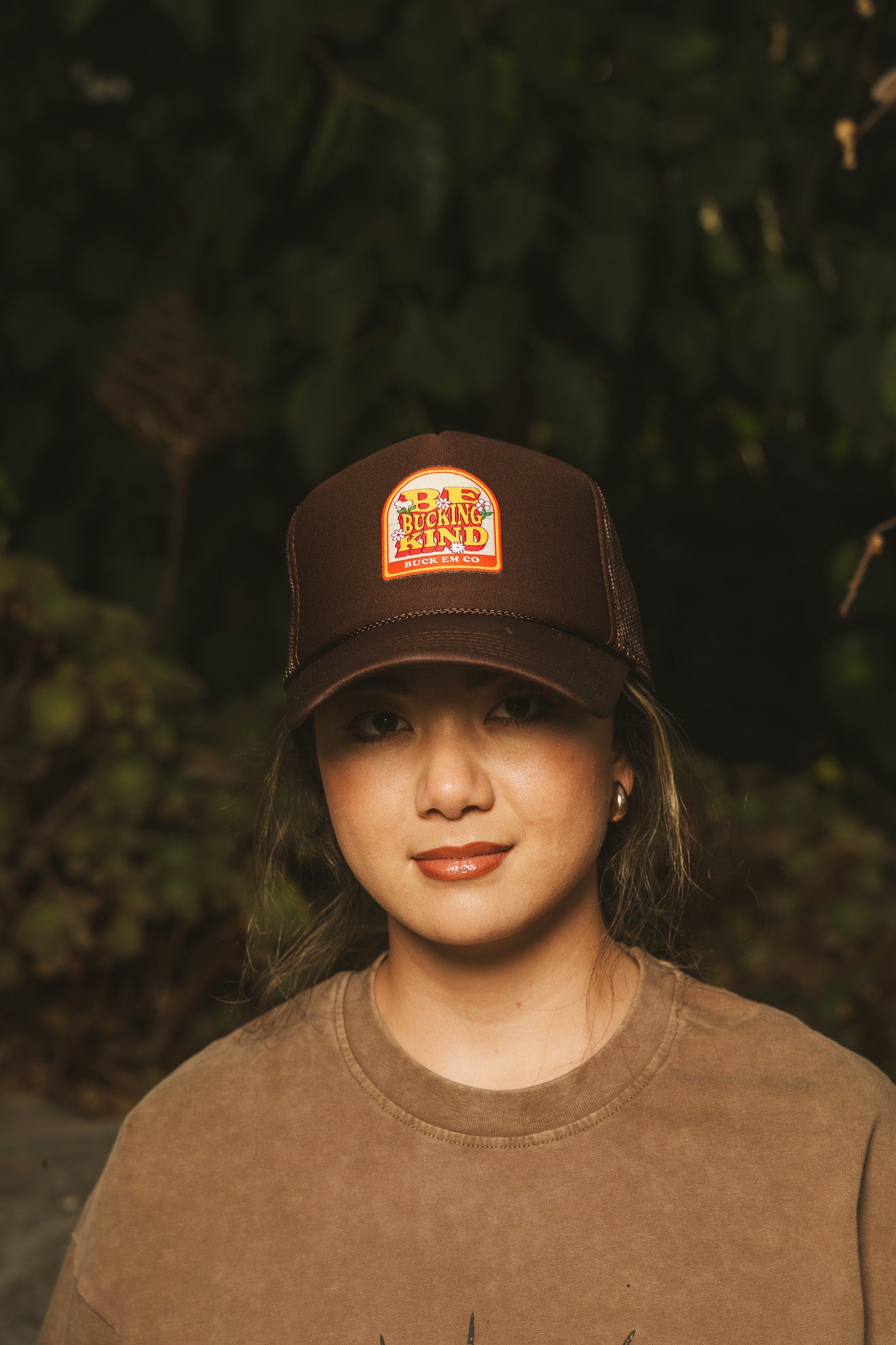 Be Bucking Kind (Brown Foam Cap)