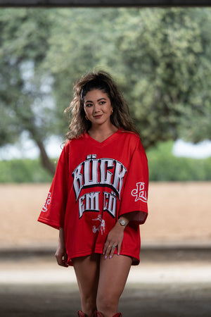 Buck Em Jersey (Red)