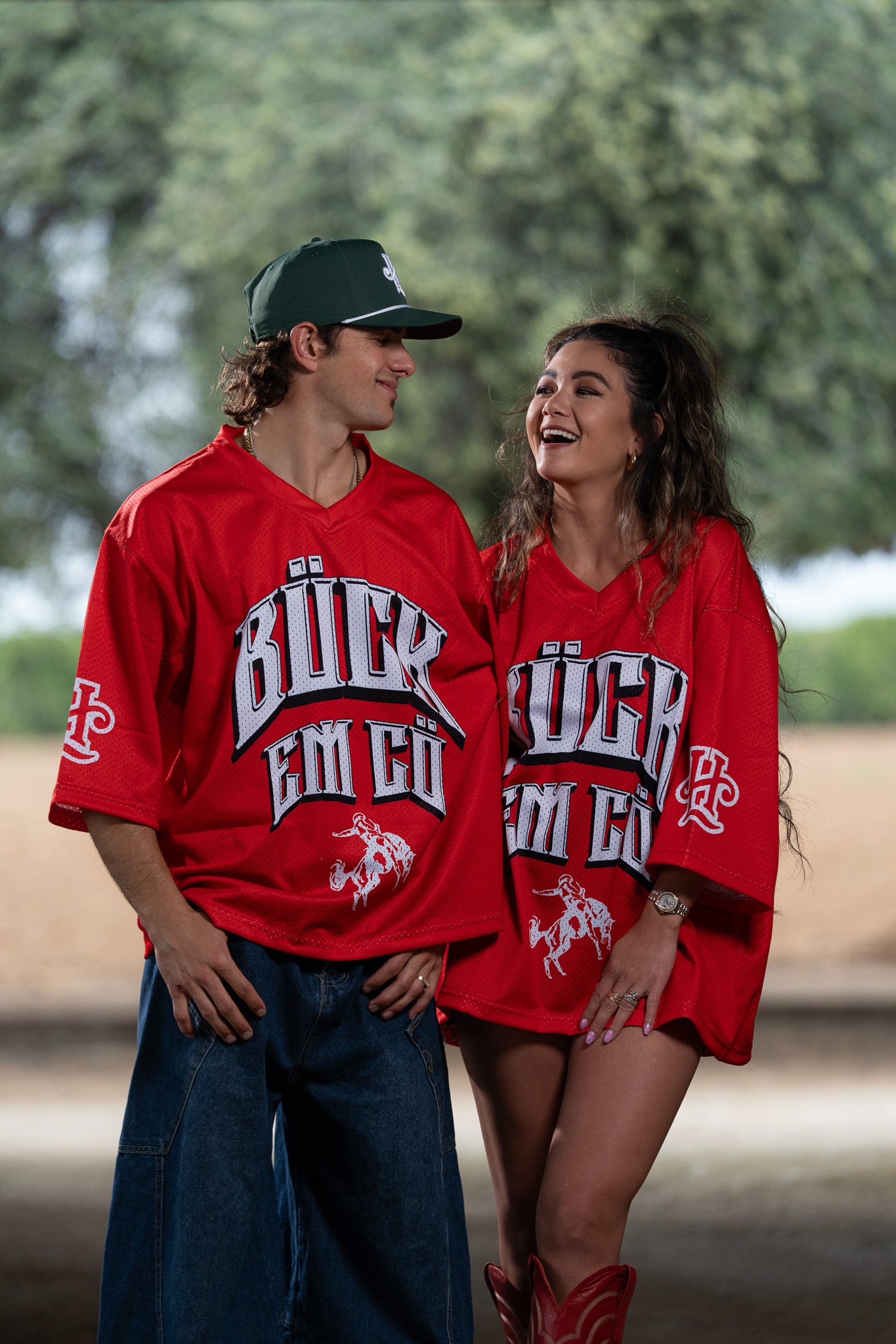 Buck Em Jersey (Red)