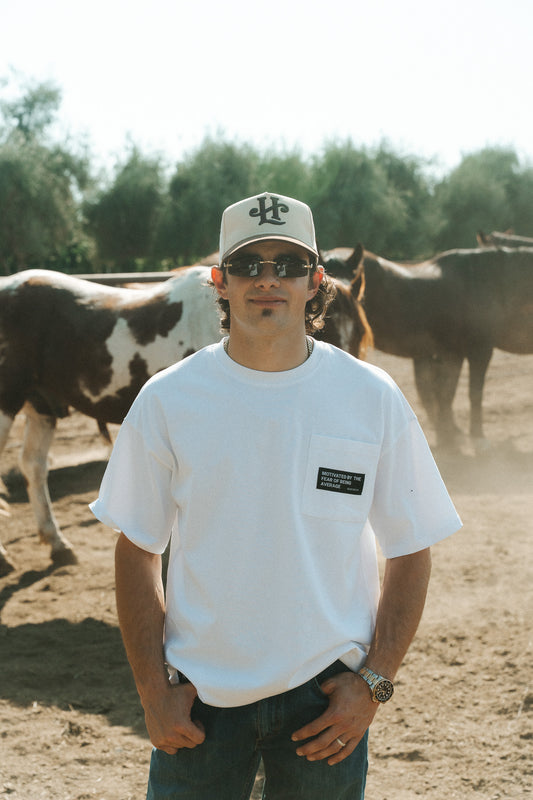 White Pocket Tee