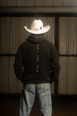 One Chance (Faded Black Hoodie)