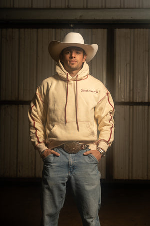 Red Seam Hoodie