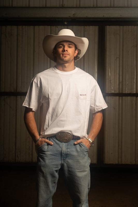 Red Seam Tee (Lightweight)