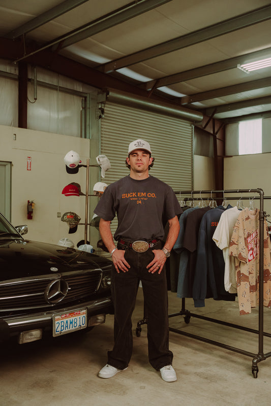 Stay Livin' - Navy Tee