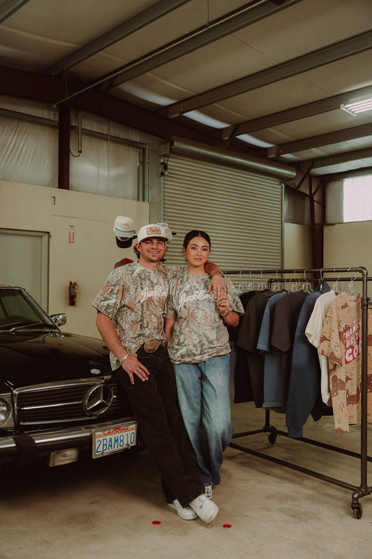 Buck Em Puff - Camo Tee