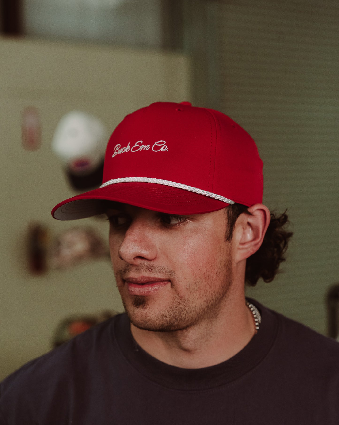 Buck Em Script - Red Cap