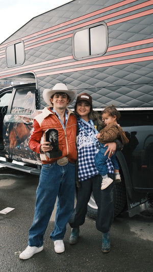 Rodeo Gingham Hoodie