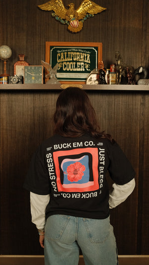 Just Bless Hibiscus Long Sleeve