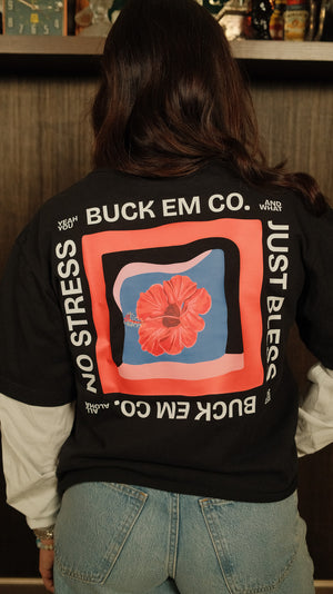 Just Bless Hibiscus Long Sleeve