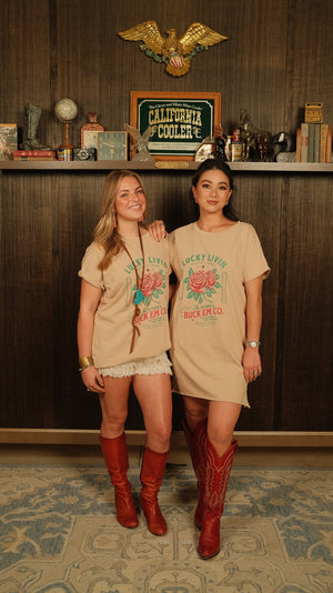 The Lucky Calrose T-Shirt Dress