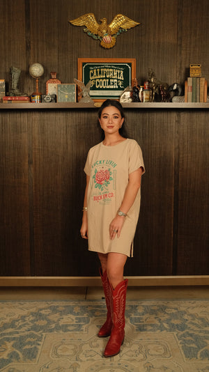 The Lucky Calrose T-Shirt Dress