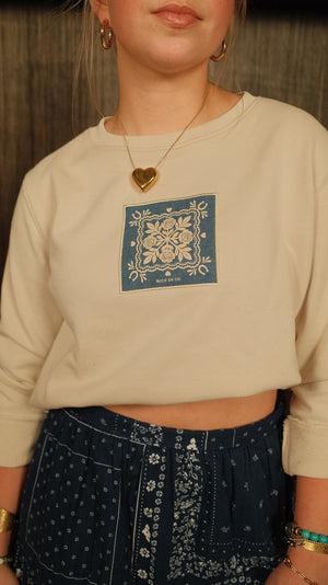 Lucky Quilt Crewneck