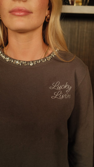 A Lucky Gem Crewneck