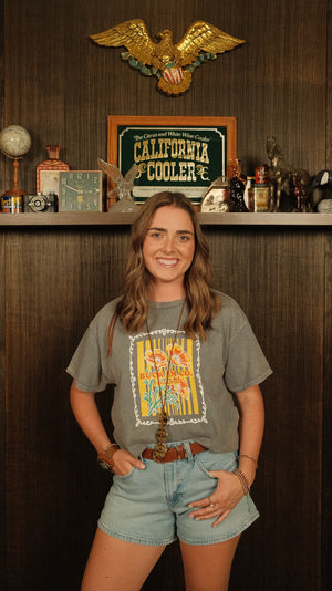 CA Poppy (Mineral Wash Tee)