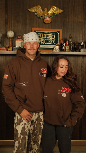 Buck Em Patch Hoodie