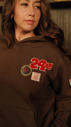 Buck Em Patch Hoodie