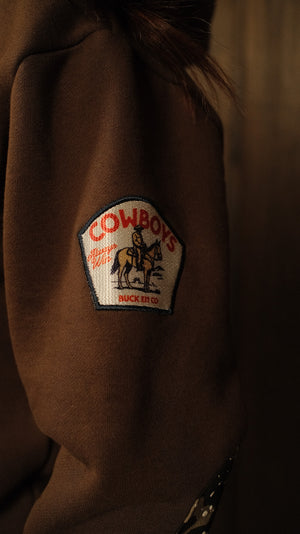 Buck Em Patch Hoodie