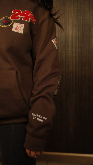 Buck Em Patch Hoodie