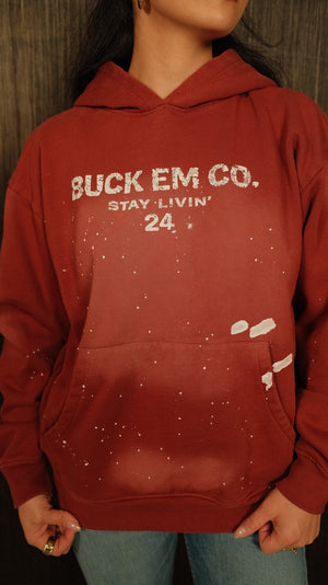 The Painter (Faded Red Hoodie)