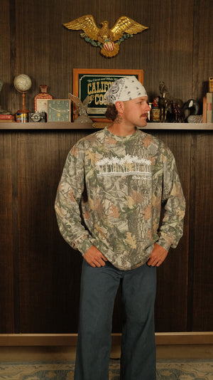 Camo Palm Long Sleeve