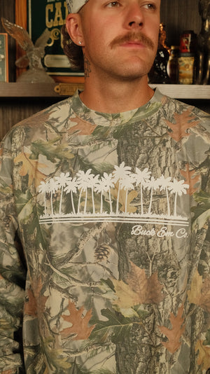 Camo Palm Long Sleeve