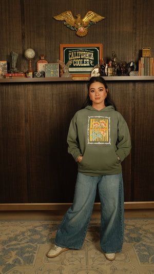 CA Poppy Washed Green Hoodie