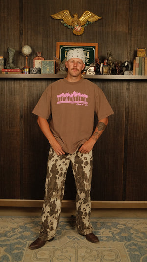 The Pink Palm Tee
