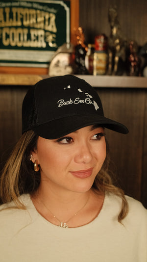 Island Script Trucker Cap
