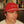 Red Script Cap