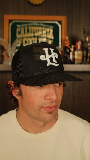 LH Camo Flat Brim Cap