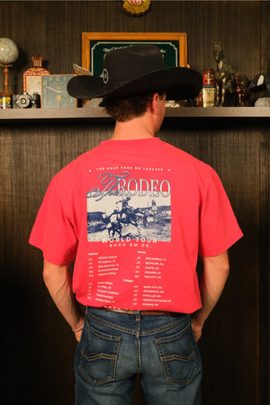 Rodeo Tour Tee (Faded Red)