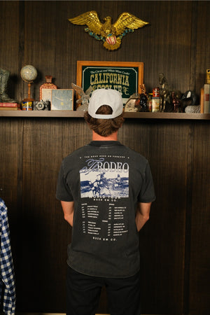 Rodeo Tour Tee (Faded Black)