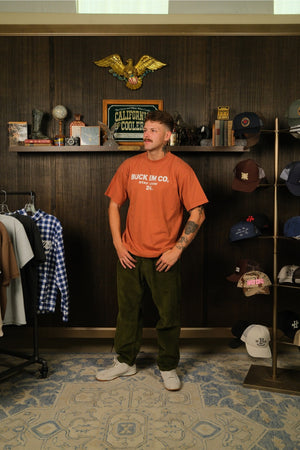 Stay Livin Tee (Burnt Orange)