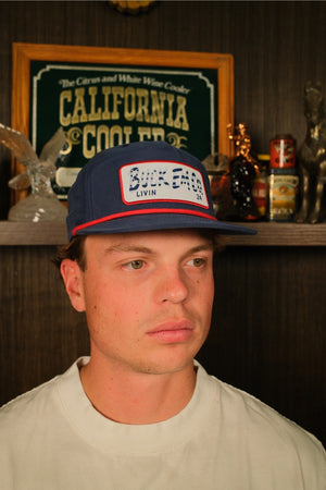 Buck Em Flag Cap (Navy Active Cap)