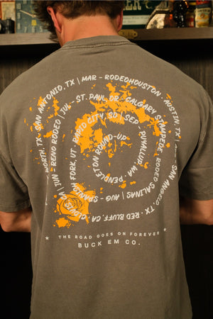 On the Road Again Tee (Walnut)