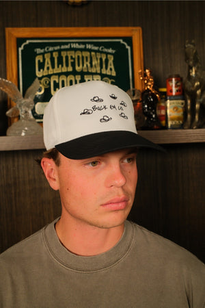 Many Hats Cap (White/Black Trucker)